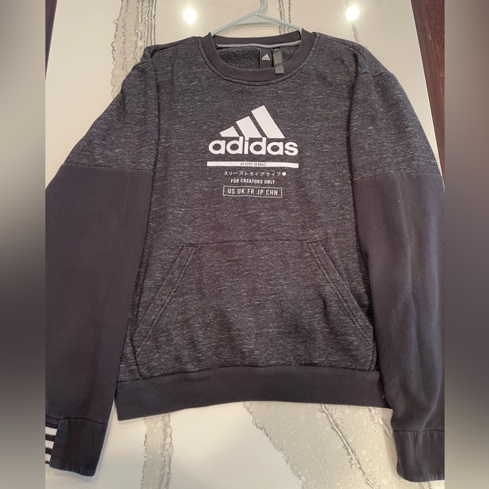 Adidas crew sweatshirt (unisex)  “for creators only”